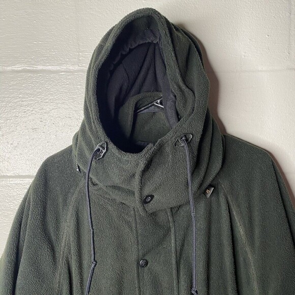 Browning Hydro Fleece Jacket Thermolite Parka Large Green Hunting Outdoor Mens - Picture 3 of 15